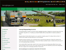 Tablet Screenshot of lemvigbiogas.com